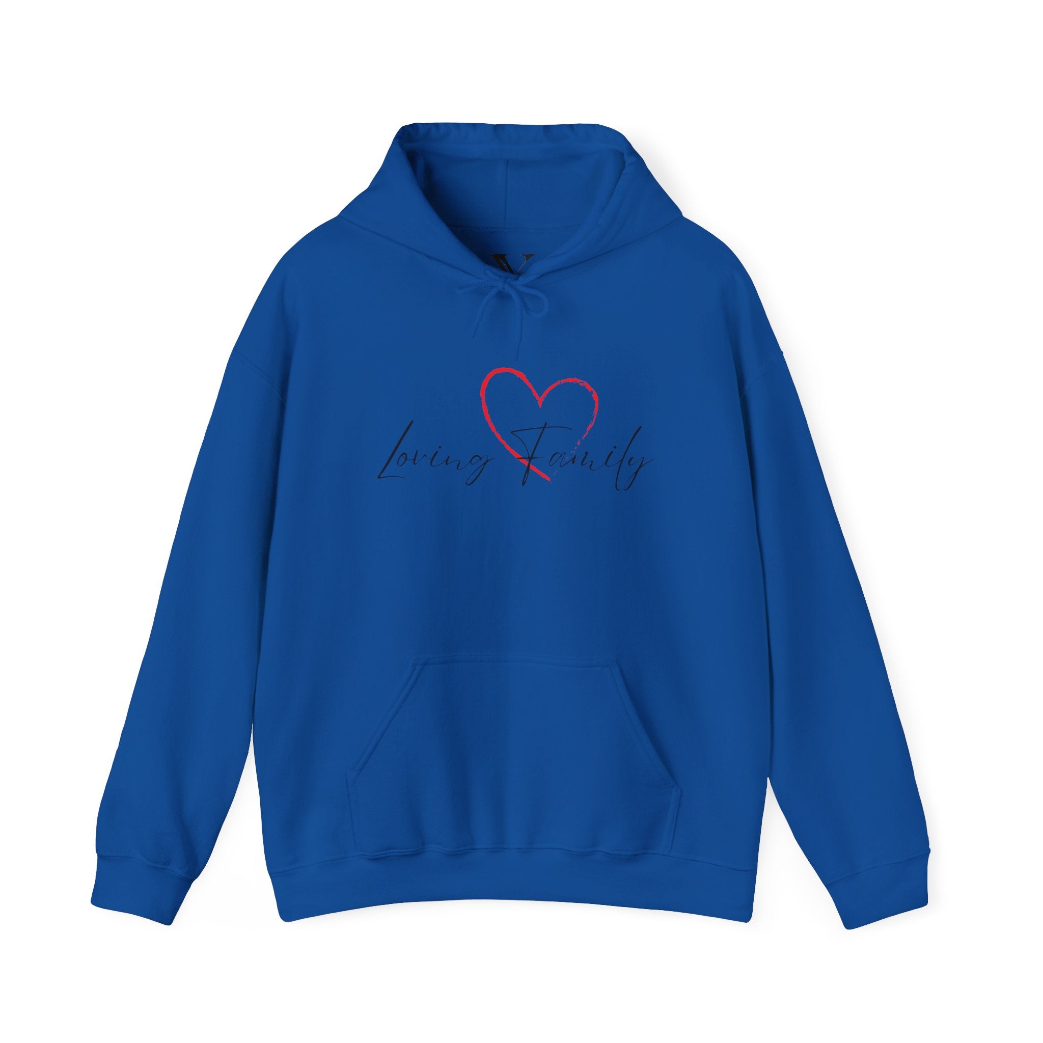 Loving Family Heart Hoodie – Script Scripted Love Family Pullover