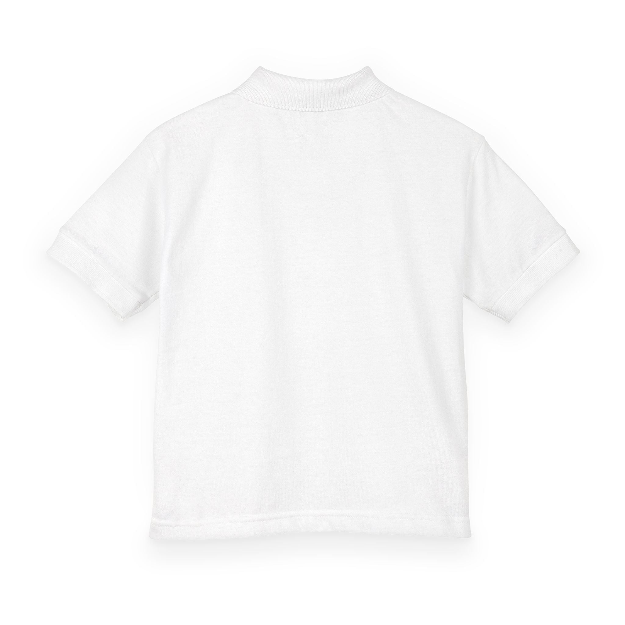 Kids Polo Shirt with Mini Red Truck Embroidery — Youth DryBlend Jersey