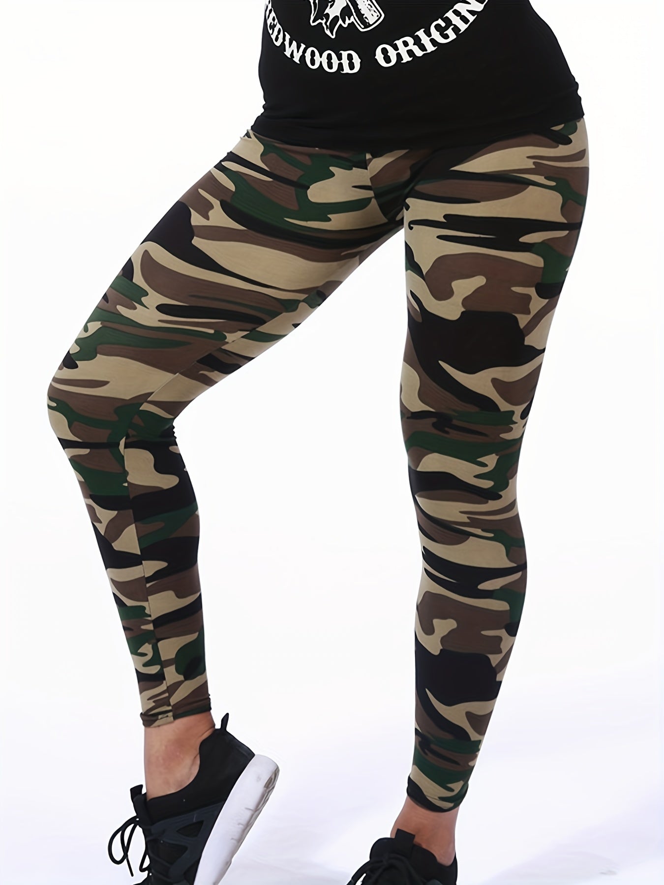 [Floral Leggings] High Waist Floral Printed Women's Leggings | Casual Sweatpants Pants