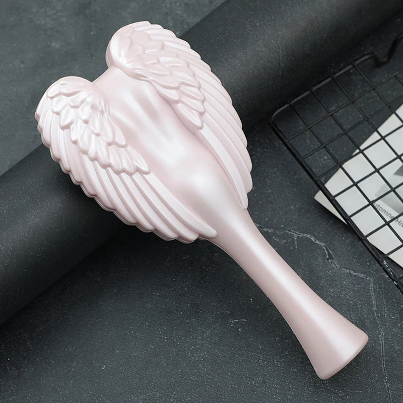 Professional Mini Angel Detangling Tangle Hairbrush Comb Anti-static Hair Brush Women Massage Combs For Salon Hairdressing Tools