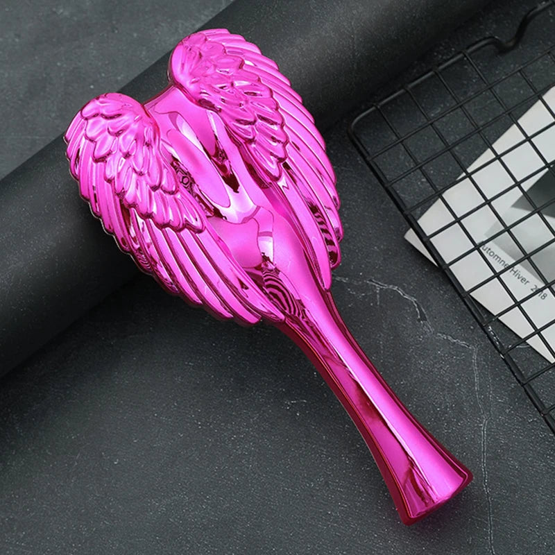 Professional Mini Angel Detangling Tangle Hairbrush Comb Anti-static Hair Brush Women Massage Combs For Salon Hairdressing Tools