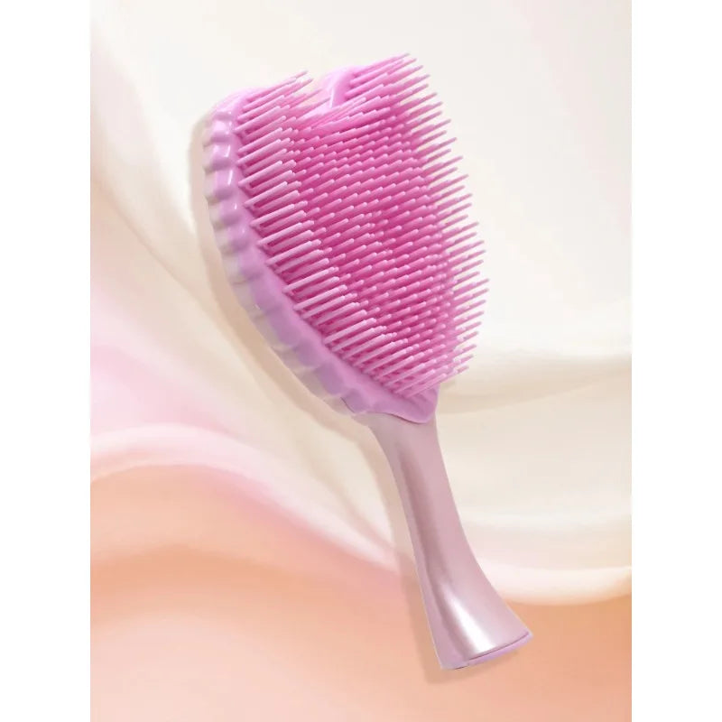 Professional Mini Angel Detangling Tangle Hairbrush Comb Anti-static Hair Brush Women Massage Combs For Salon Hairdressing Tools