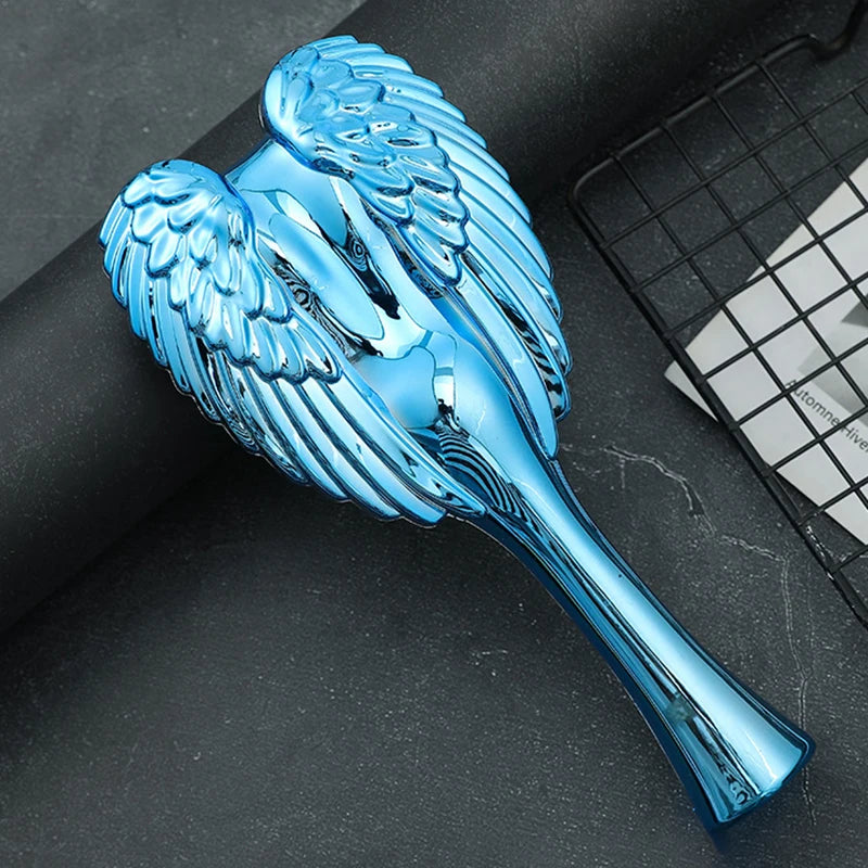 Professional Mini Angel Detangling Tangle Hairbrush Comb Anti-static Hair Brush Women Massage Combs For Salon Hairdressing Tools