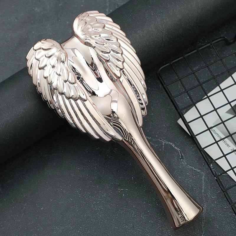 Professional Mini Angel Detangling Tangle Hairbrush Comb Anti-static Hair Brush Women Massage Combs For Salon Hairdressing Tools