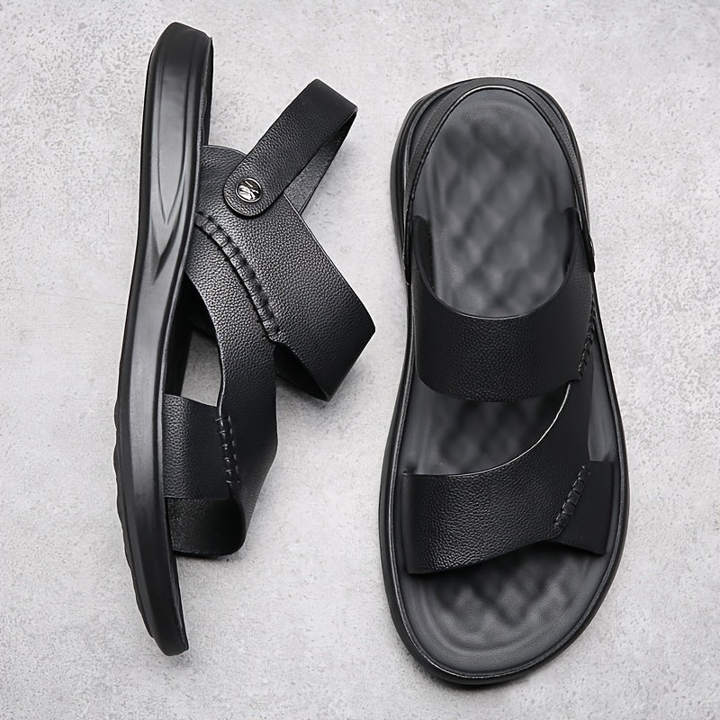 Men's Sandals, Durable Non Slip Outdoor Beach Water Shoes, Spring And Summer